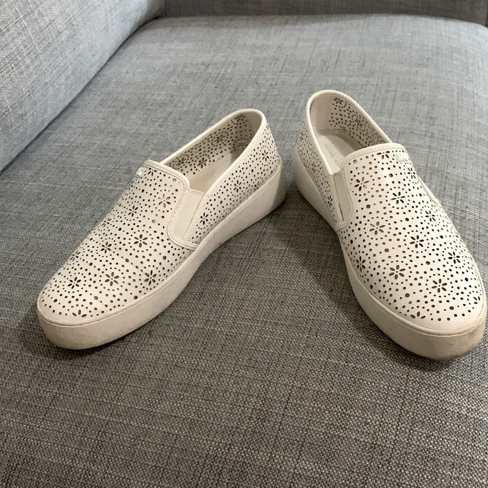 Michael Kors white shoes